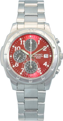 [セイコーimport]SEIKO 腕時計 逆輸入 海外モデル レッド SND495P メンズ [並行輸入品]